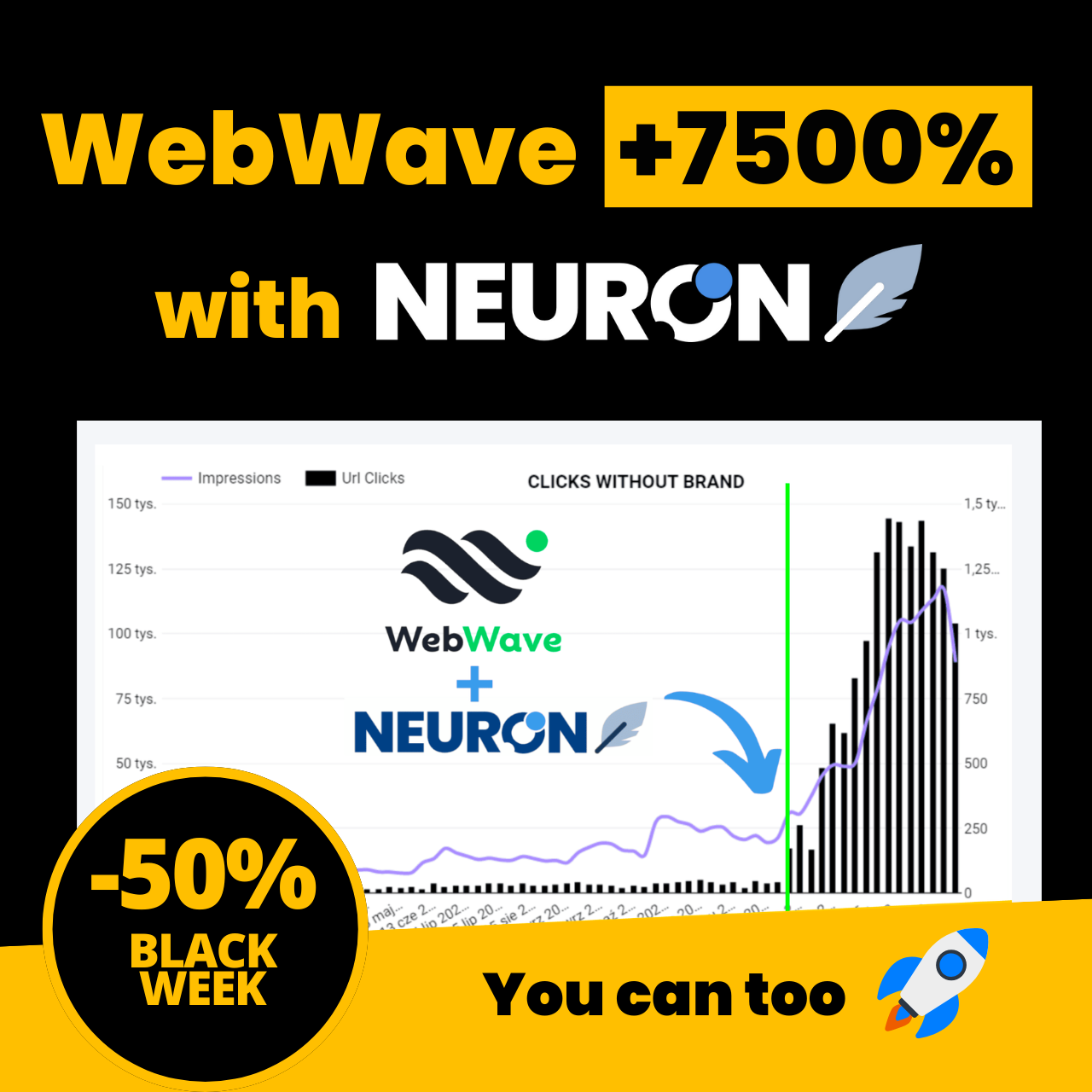 neuron black week webwave